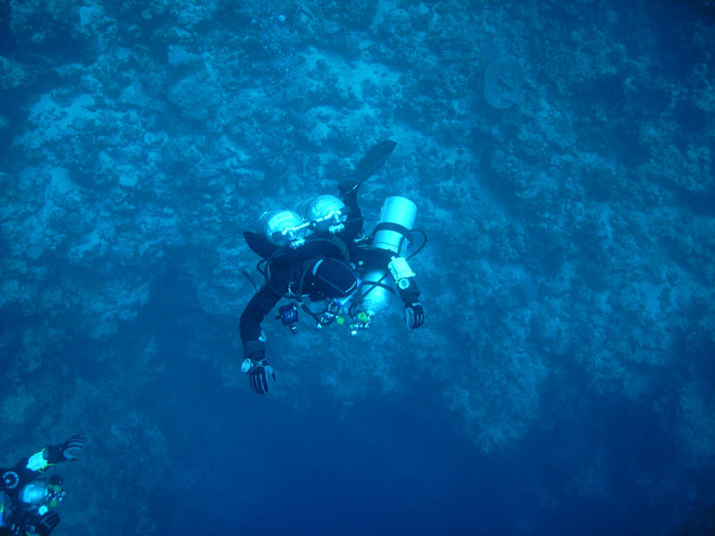 Zanurzenie w blue hole'u