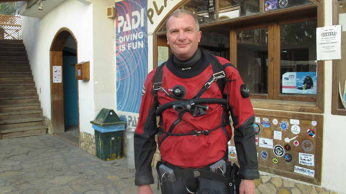 Sidemount przygotowania