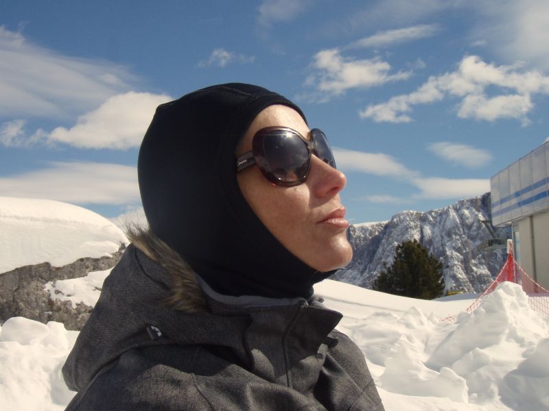 Kominiarka na nartach