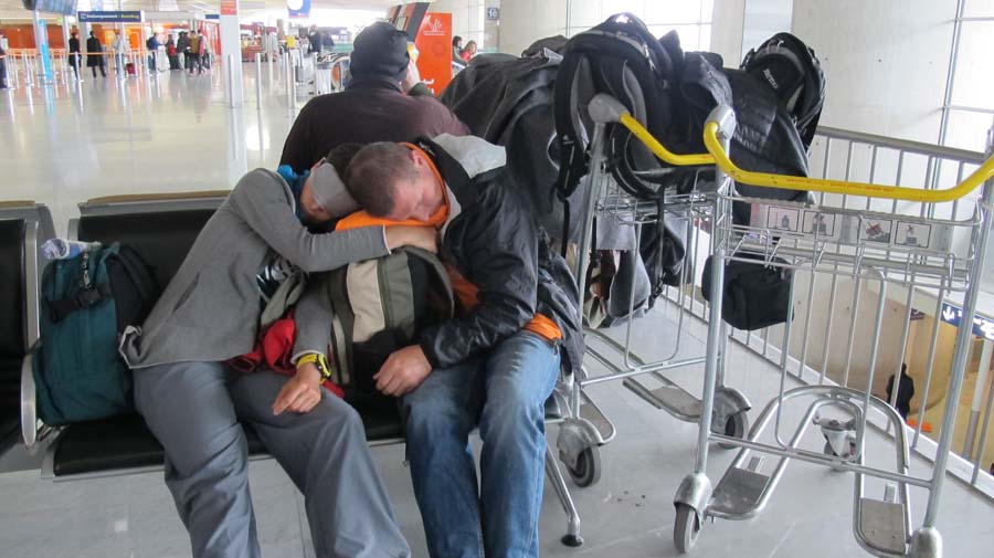 Powr�t, przesiadka w Pary�u