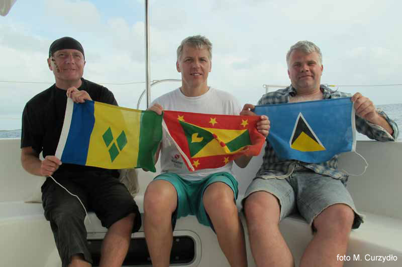 Tam bylimy - Grenada, St. Vincent i Grenadyny, St. Lucia