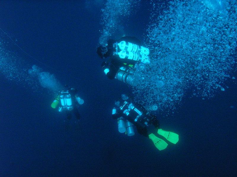 Schodzimy na wrak Broni