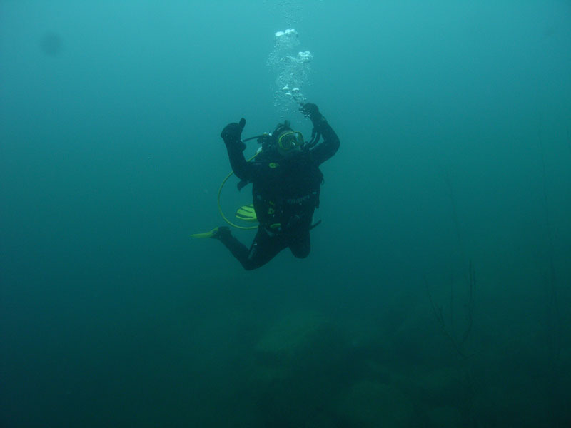 Zanurzenie do p�ki na 15m