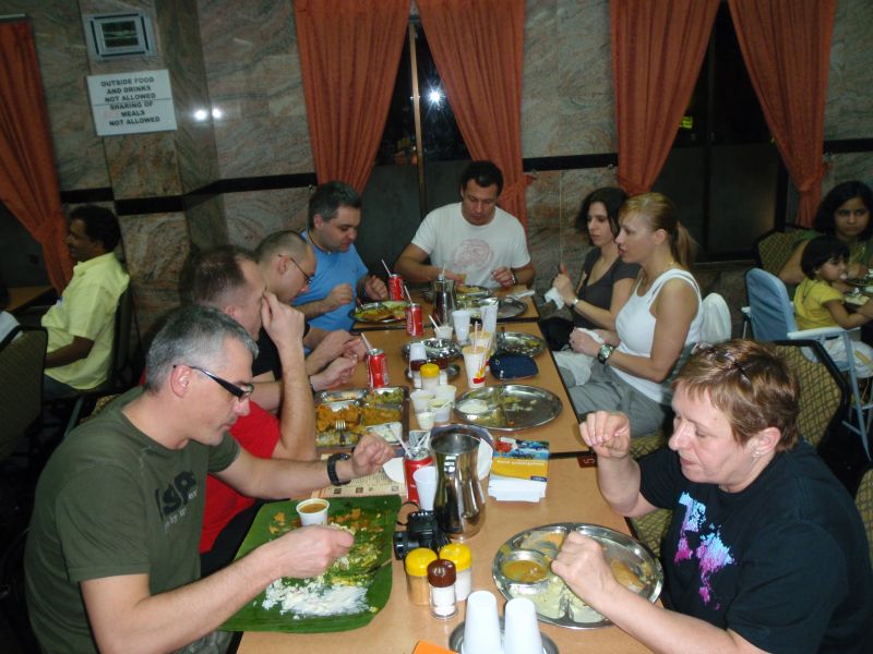 Hinduska knajpka w Singapurze