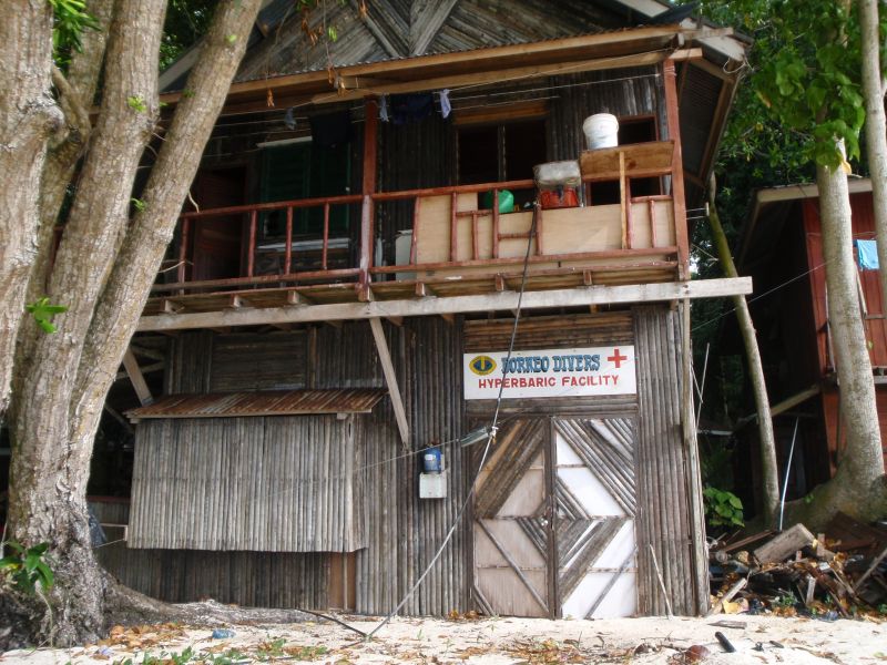 Stara baza na Sipadanie