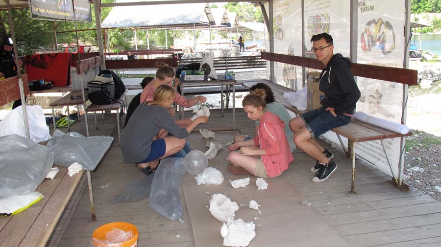 Nurkowanie z Akademi� Sztuk Pi�knych z Wiednia