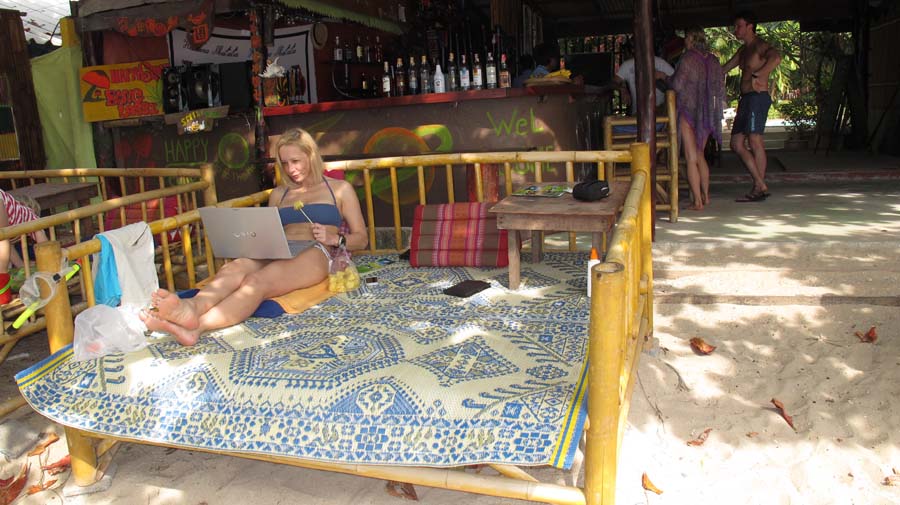 Odpoczynek po nurkach