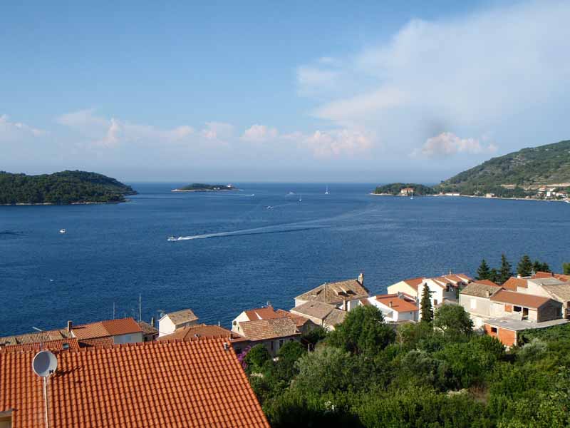 Wej�cie do zatoki Vis